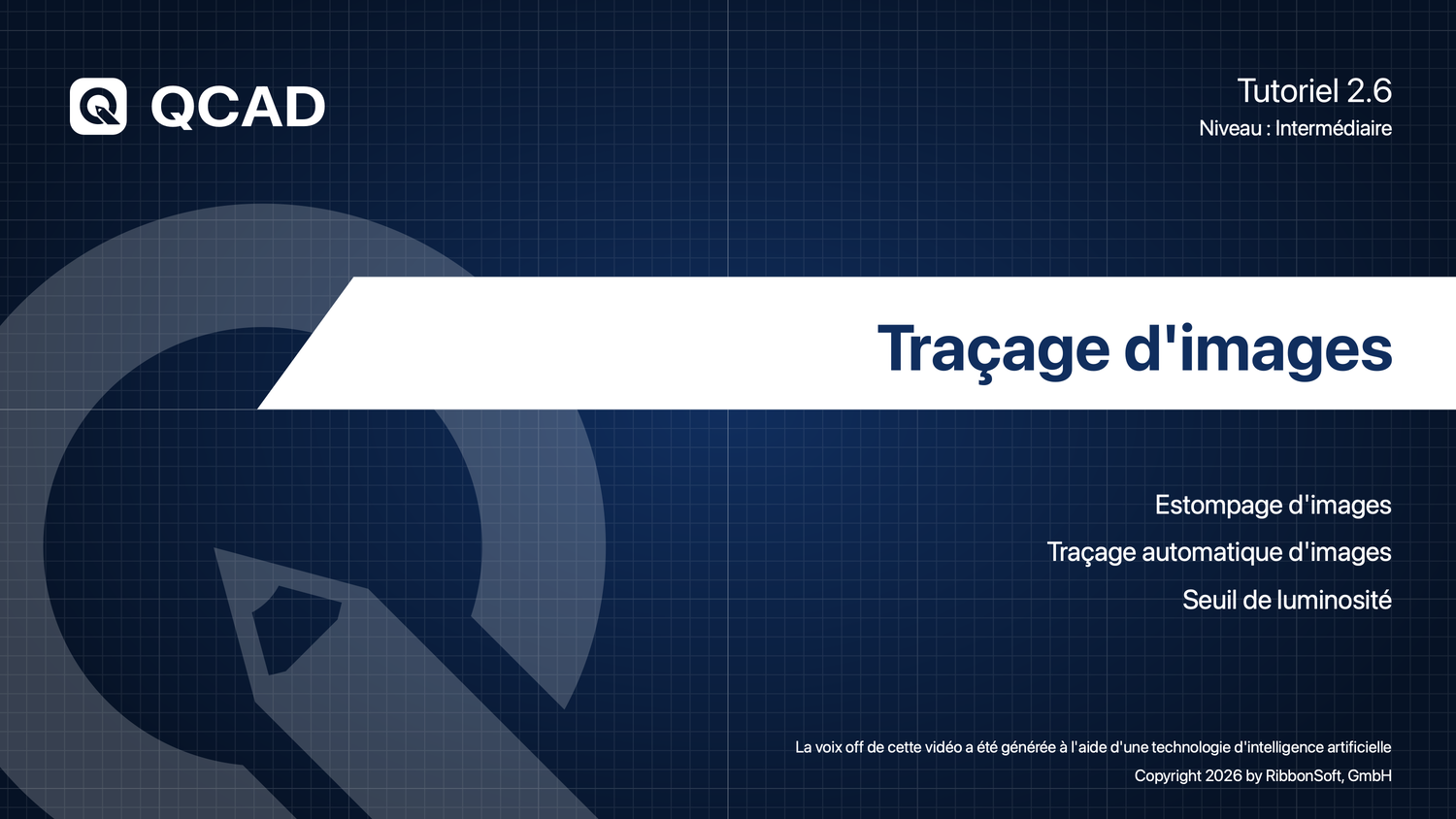 2.6 Traçage d'images