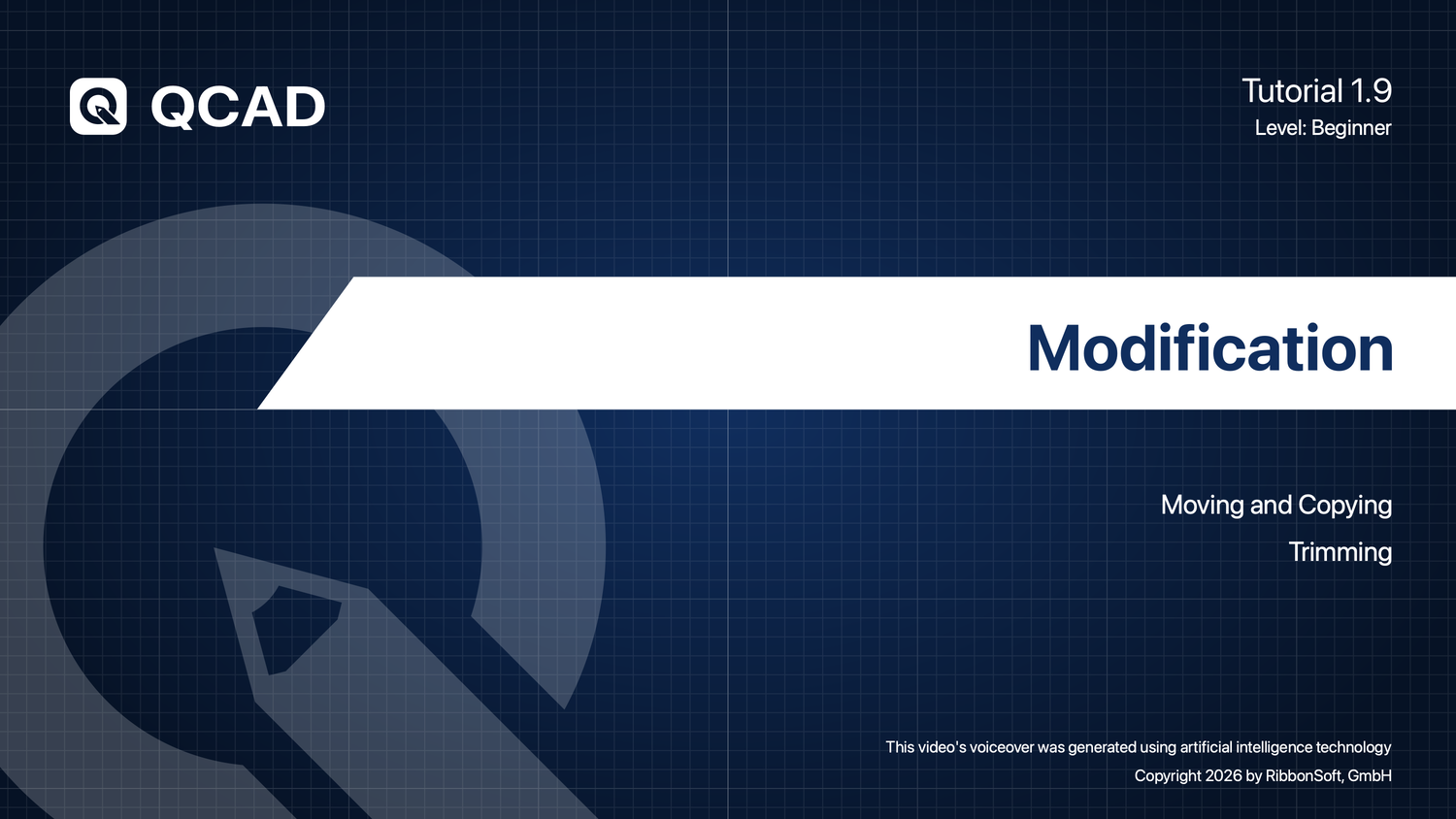 1.9 Modification