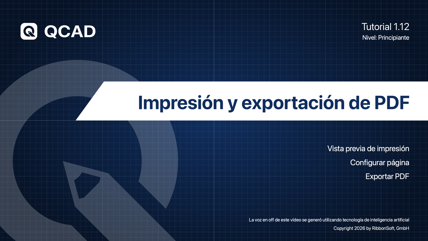 1.12 Impresión y exportación de PDF